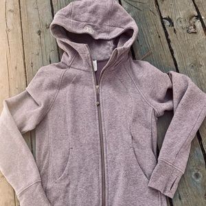 Lululemon misty mocha scuba hoodie RARE